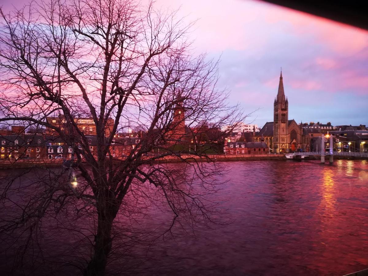 Attic Floor Apartment, City Centre Inverness Dış mekan fotoğraf